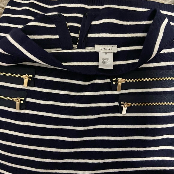 Cache Striped Pencil Skirt - Picture 4 of 4